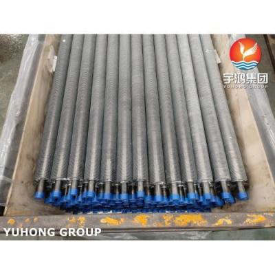 China ASTM A179 Tubos de borracha extrudidos de aço carbono Alumínio 1060 Trocador de calor e resfriador de ar à venda