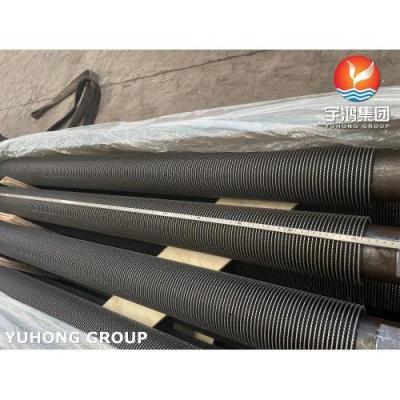 China Welding Fin Tube, Serrated Type, Base Tube ASTM A355 GR P9, Fin Material 11Cr, Fired Heater Application for sale