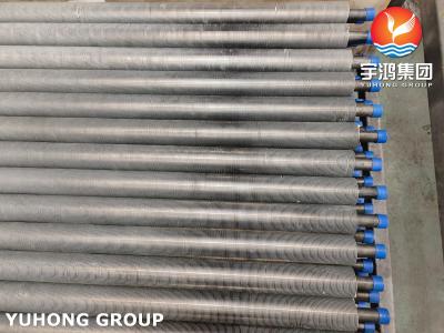 China Extruded Fin Tube, Base Tube ASME SA179, Fin Material ASME SB221 Al 1060, Air Cooler Application for sale