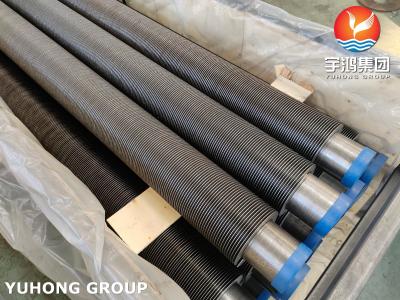 China High Frequency Welding Fin Tube, ASME SA106 Gr.B Seamless Pipe With Carbon Steel Solid Fin Tube For Fired Heater, Furnac for sale