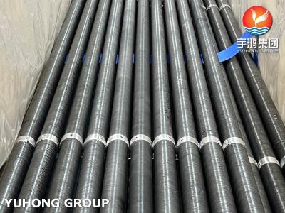 China Embedded G Fin Tube , Carbon Steel ASTM A179 With ASTM B209 Al 1050 For Cooling Tower Application for sale