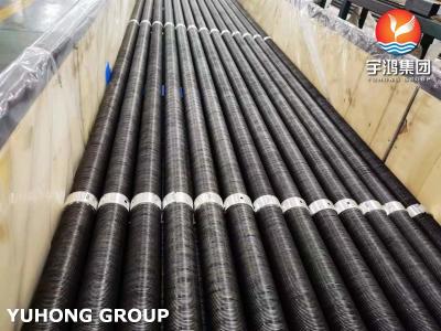 China Carbon Steel Embedded G Fin Tube , ASTM A179 With ASTM B209 Al 1060, Heat Exchanger Application for sale