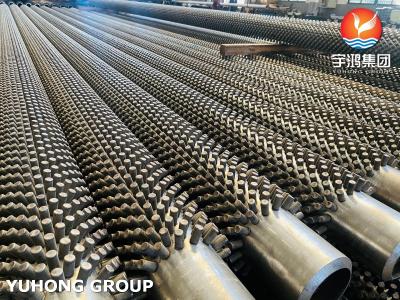 China ASTM A213 T9 Alloy Steel Seamless Tube with SS409 Studs, Studded Tube(Pin Tube) ,Fired heater, Furnace Application for sale