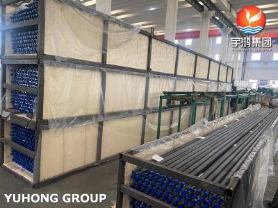 China Embedded G Fin Tube, Stainless Steel Seamless Tube ASTM A213 TP316L With Aluminum 1060, Oil Refinary Cooling for sale