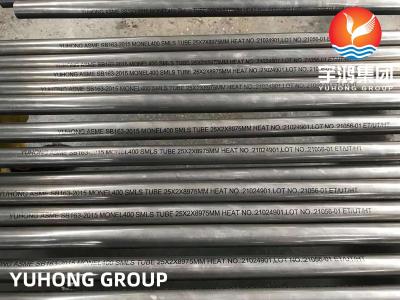 China ASME SB163 Monel 400 Nickel-Nickel-Stahlwärmetauscherröhre zu verkaufen