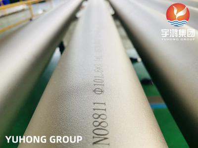 China Liga de níquel liga de tubos de caldeira de aço liga 800HT ASME SB407, para fornos de fusão de aço à venda