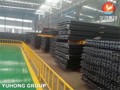 China Seamless Steel Square ASME SA106 H Type Fin Tube For Economizer for sale