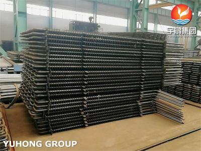 China Seamless Steel Square ASME SA179 U+H Type Fin Tube Boiler Pressure Parts Economizer for sale