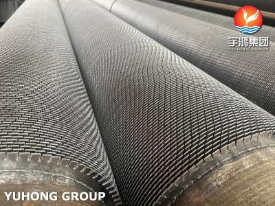 China Serrated Type Welding Fin Tube ASME SA312 TP347H Convenction Tube For Fired Heater for sale