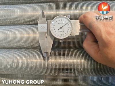 China ASTM A269 TP304 Extruded Fin Tube Steel For Boilers / Heat Exchangers for sale