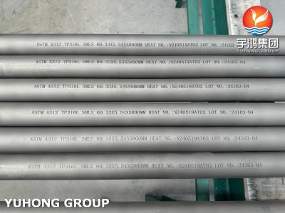 China Tubo de trocador de calor ASTM A312 TP316L para geração de energia à venda