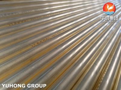 China ASTM B111 C44300 O61 Copper Alloy Steel Heat Exchanger Tube For Condensers for sale