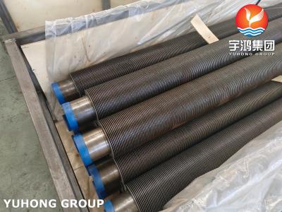 China Carbon Steel High Frequency Welding Helical Solid Finned Tubes For Furnace for sale