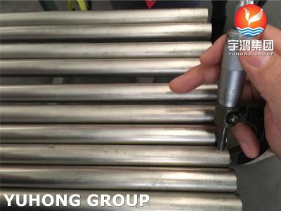 Chine ASME SB338 GR7 Tubes d'échangeur de chaleur en alliage de titane et en acier pour centrales électriques à vendre