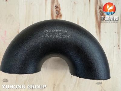 China 180 grados Codo SR ASTM A234 WP11-S Curva de retorno de acero al carbono para sistema de refinería en venta