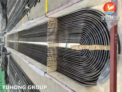 China EN 10216-2 P265GH Alloy Steel Seamless U Tube 28 Meters For Heat Exchanger PT Passed for sale