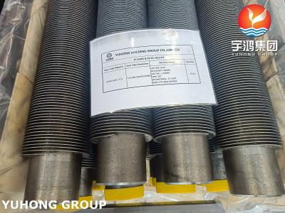 China Helical Solid Welded Finned Tubes ASTM A335 P22 Fin 11-13 Cr For Power Generation for sale