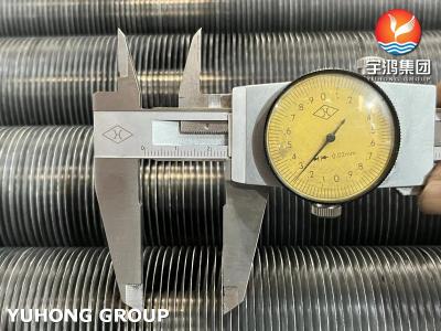 中国 ASME SA179 完全に殺した炭素鋼 埋め込まれたフィンチューブ 空気冷却器用 販売のため