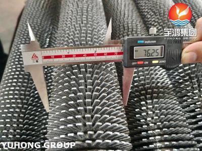 China ASME SA192 Tubo de barbatanas de aço carbono serrilhado CS Fin Strip para aquecedor a combustão à venda