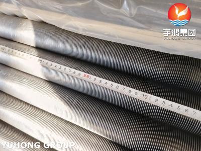 China ASTM A213 T5 Embedded Finned Tube With Aluminum1100 Fins For Oil Refineries for sale