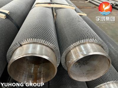 China Tubos helicoidais de barbatanas serrilhadas ASTM A312 TP304 para economizadores à venda