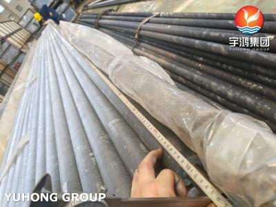 Chine ASTM A269 TP304 Tubes à nageoires extrudées pour tour de refroidissement et condenseur à vendre