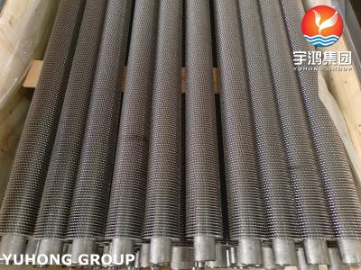 China ASME SA192 Serrated Fin Tube Used For Waste Heat Ecovery System And Gas Cooler for sale