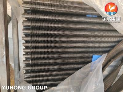 China Embedded Fin Tube ASTM A179 Aluminium Strip A1060 For Air Cooled Heat Exchanger for sale