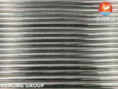 China ASME SA249 TP304 Stainless Steel Welded Tubes For Heat Exchanger Equipment for sale