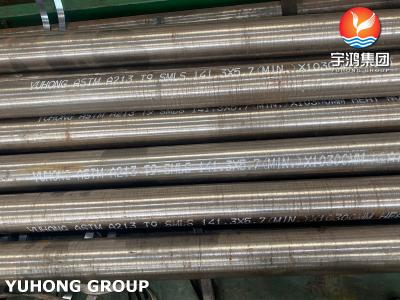 China Studded Fin Tubes ASTM A213 T9 Used In Power Plant for sale