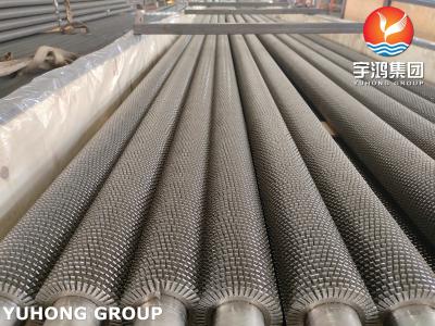 China ASME SA192 Serrated Fin Tube For Waste Heat Ecovery System And Gas Cooler for sale