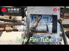 low fin tube asme sb111 c70600 copper nickel alloy base tube