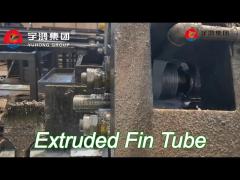 extruded fin tube , asme sa249 tp304 finned tube for heat exchanger , air cooler