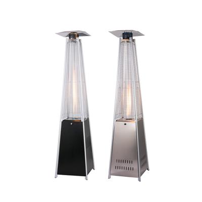 China Stocked latest design free standing quartz glass tube patio heater gas patio heater with high quality for cafes for sale