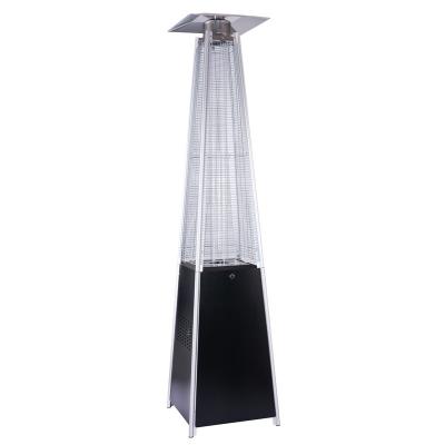 China 2022 CE Certificate Hot Selling Portable Outdoor Movable Natural Gas Heater Pyramid Tube Patio Heater for sale