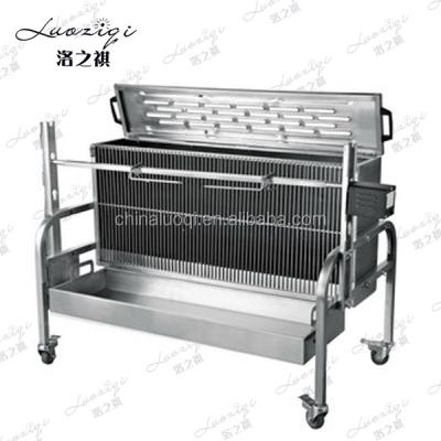 China Wholesale Price Adjustable Height Stainless Steel Charcoal BBQgrill For Outdoor Barbecue for sale