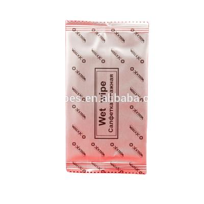 China Custom Disposable Anti-sweat Citrus Apple Citrus Orange Airline Frangrance Wet Wipes for sale