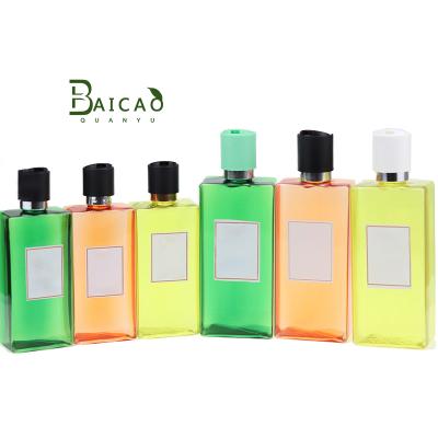 China Universal Packaging Logo Customization Perfume Shampoo Shower Gel Bottle PETG Plastic Bottle Instant Bottle for sale