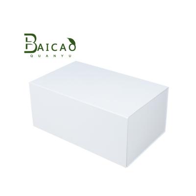 China Recyclable Custom Magnetic Narrow Rectangle Gift Packaging Boxes Folding Boxes Customized Logo for sale