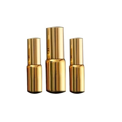 China Universal Packaging Spray Lotion Pump Bottle Lotion Bottle Gold Essential Oil Glass Cosmetic Bottle for sale