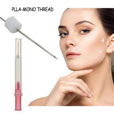 China Hot Selling Cosmetic Surgery Hospital Mono Thread Lift Thread With Sharp Needle PLLA Thread 29g 38mm For Lip Augmentation for sale