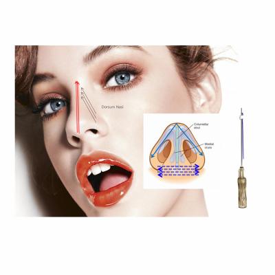 China Hot Korea Plastic Center 2022 PDO Wire Nose Wires Cosmetic Surgery Hospital Blunt 19g50mm PCL Nose Lift Wire For Nose Bridge for sale