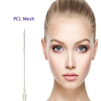 China Face filling hot selling pcl mesh yarn 19g38mm pcl pdo thread facial anti aging theard for sale