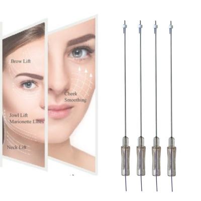 China free fast shipping Minerva Cog sharp needle 3D barbed L face 19g100mm pdo wire tooth blunt from Korea for sale