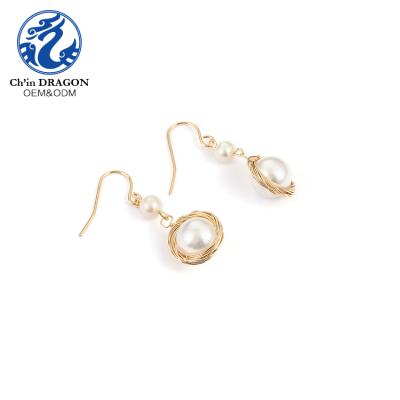 China CLASSIC Factory OEM 14k Yellow Gold Filled Lightweight Earrings for sale