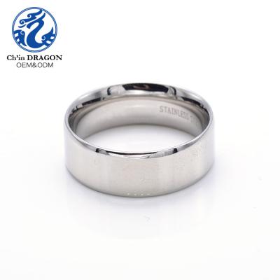 China Fashion Ring Jewelry Man Steal Stainless Pure 14K Gold Rings Blank For Men for sale