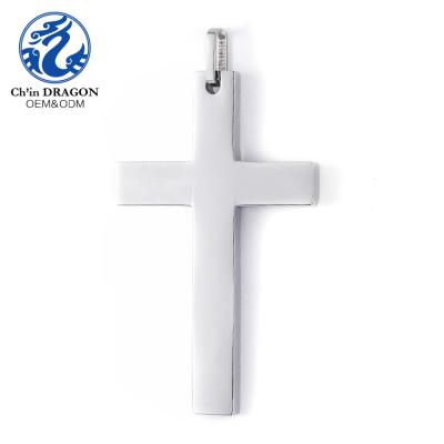 China 2019 Wholesale Elegant Stainless Steel Pendants For Necklace Cross for sale