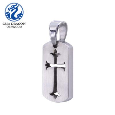 China Guangzhou Elegant Jewelry 316 Stainless Steel Religious Crucifix Pendant for sale