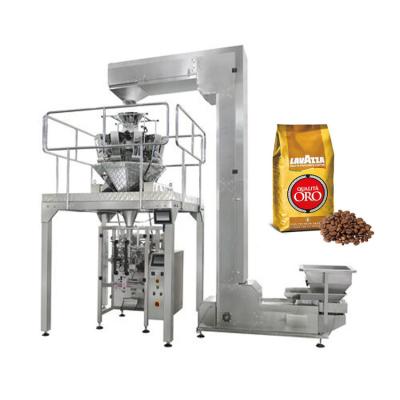 China Food Factory Sale Coffee Bean Packing Machine 500g 1kg Espresso Coffee Bean Automatic Weighing Packing Machine for sale