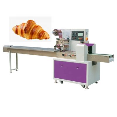 China Food CE Certificate Horizontal Pillow Bags Packing Machine Bread Packaging for sale